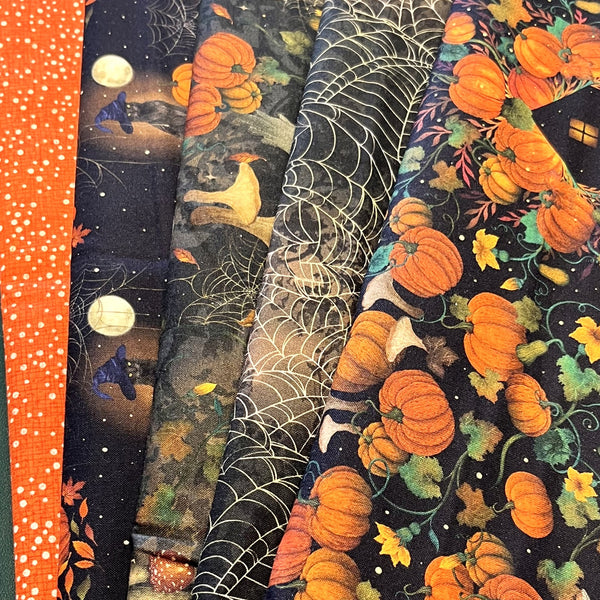 Matt's Mystery Bundles -  4.002 yards - Harvest Haunt - Assorted Remnants