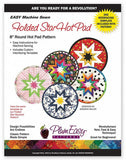 FOLDED STAR HOT PAD - Plum Easy Patterns