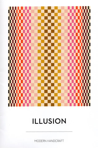 Illusion - modèle de courtepointe artisanale moderne