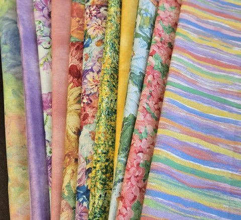 Matt's Mystery Bundles -  8.352 yards - Impressions #1 - Assorted Remnants