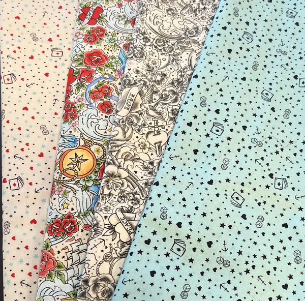 Matt's Mystery Bundles -  3.132 yards - Ink Chronicles - Assorted Remnants