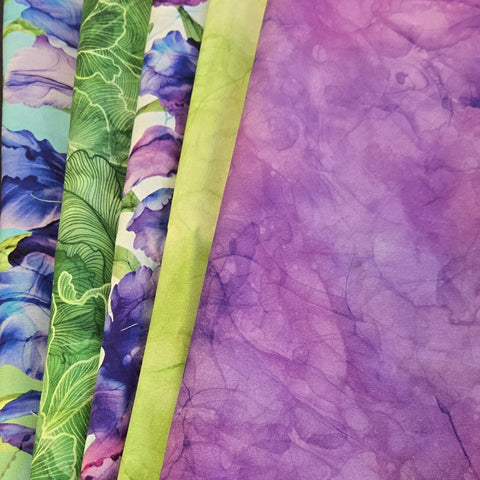 Matt's Mystery Bundles -  5.568 yards - Iris #7- Assorted Remnants