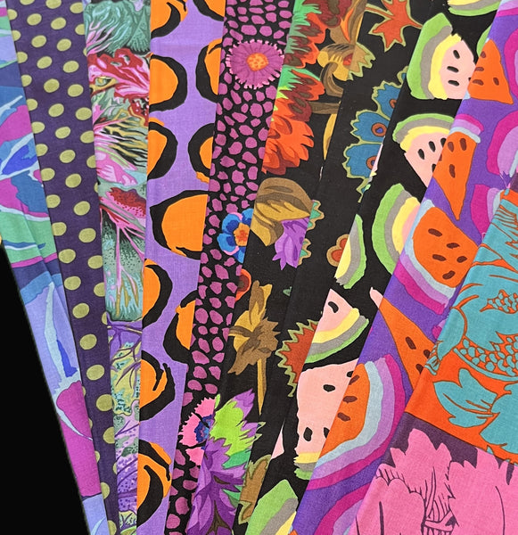Matt's Mystery Bundles - 2.958 yards - Kaffe #11 - Assorted Remnants