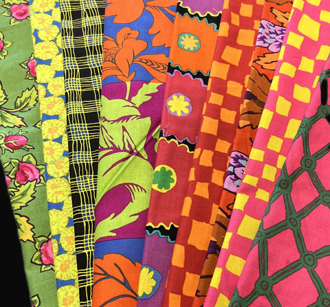 Matt's Mystery Bundles - 2.958 yards - Kaffe #15 - Assorted Remnants
