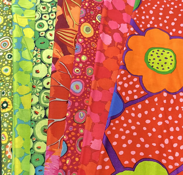 Matt's Mystery Bundles - 2.958 yards - Kaffe #17 - Assorted Remnants