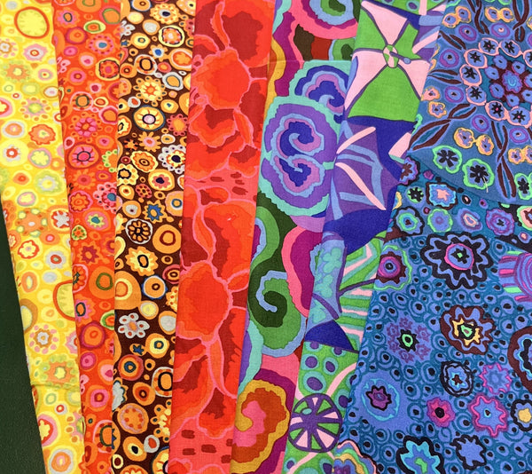 Matt's Mystery Bundles -  4.002 yards - Kaffe #1 - Assorted Remnants