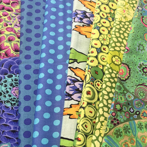 Matt's Mystery Bundles - 2.958 yards - Kaffe #12 - Assorted Remnants