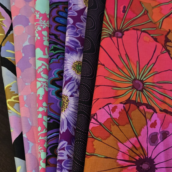 Matt's Mystery Bundles -  4.176 yards  - Kaffe #1- Assorted Remnants