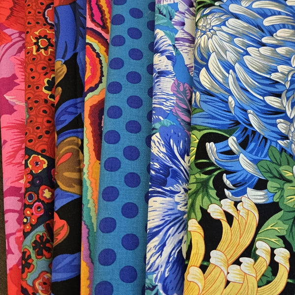 Matt's Mystery Bundles - 2.958 yards -Kaffe #300 - Assorted Remnants