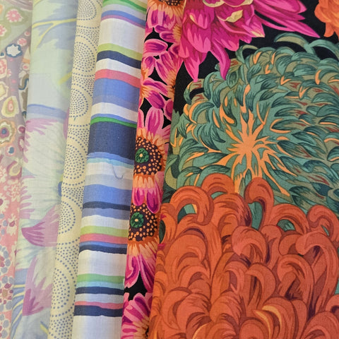 Matt's Mystery Bundles -  4.176 yards  - Kaffe #400- Assorted Remnants
