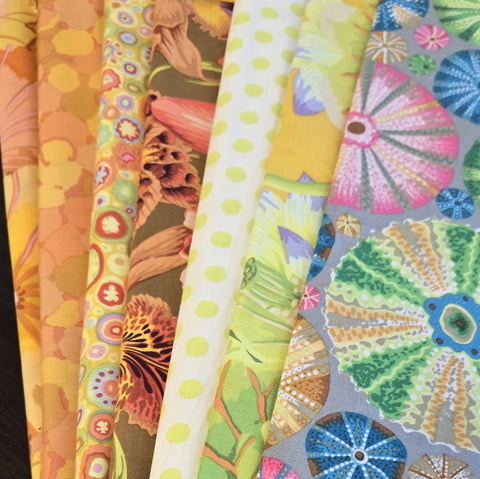 Matt's Mystery Bundles -  3.48 yards - Kaffe #500- Assorted Remnants