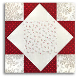 Moda Pre-Cut 12 Block King's Crown Quilt Kit - Pine Valley