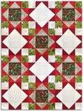 Moda Pre-Cut 12 Block King's Crown Quilt Kit - Pine Valley