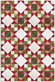 Moda Pre-Cut 12 Block King's Crown Quilt Kit - Pine Valley