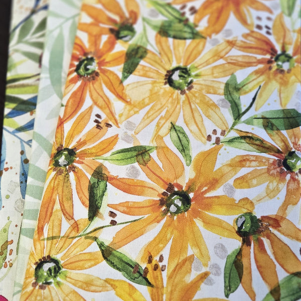 Matt's Mystery Bundles - 2.784 yards - Lazy Daisy - Assorted Remnants