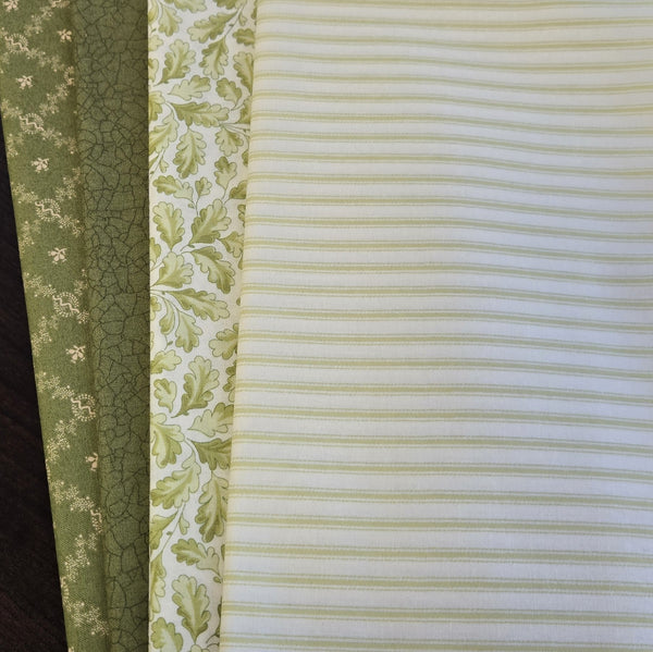Matt's Mystery Bundles -  3.828 yards - Leaves - Assorted Remnants