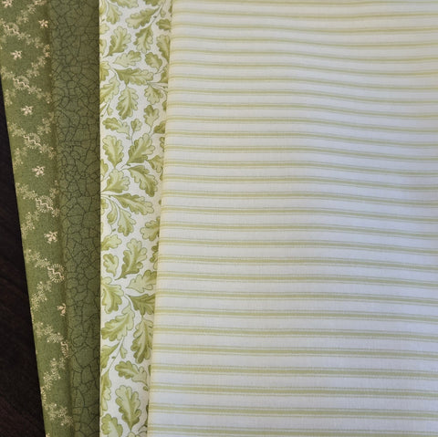Matt's Mystery Bundles -  3.828 yards - Leaves - Assorted Remnants