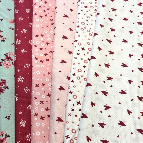 Matt's Mystery Bundles - 5.22 yards - Love You Always - Assorted Remnants