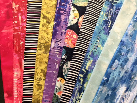 Matt's Mystery Bundles - 5.916 yards - Meow Mix - Assorted Remnants