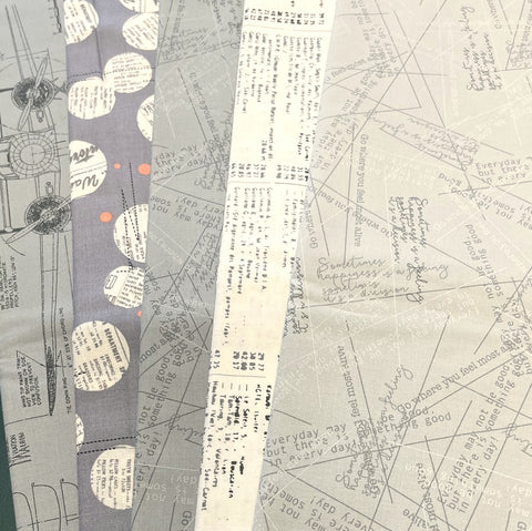 Matt's Mystery Bundles - 4.872 yards - Modern Backgrounds - Assorted Remnants