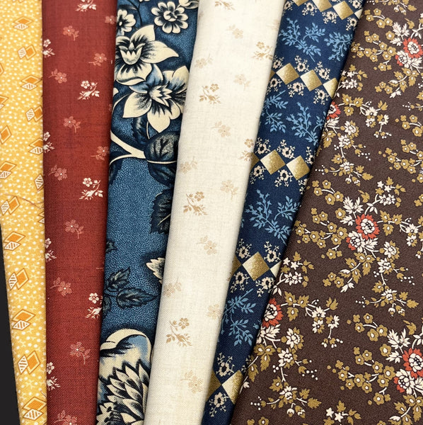 Matt's Mystery Bundles - 4.524 yards - Miss Mollie #1 - Assorted Remnants