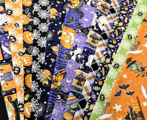 Matt's Mystery Bundles -  8.004 yards -Moonlight Mischief - Assorted Remnants