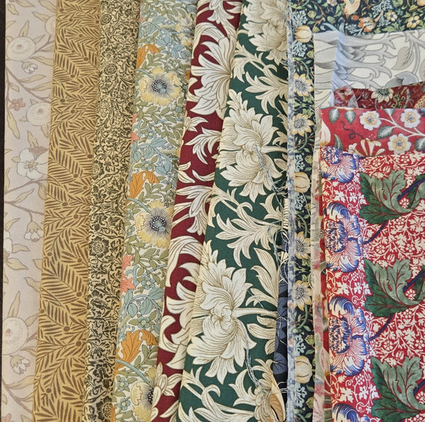 Matt's Mystery Bundles - 6.264 yards - Morris Plus Small Scraps- Assorted Remnants