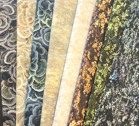 Matt's Mystery Bundles - 5.568 yards - Nature Study - Assorted Remnants