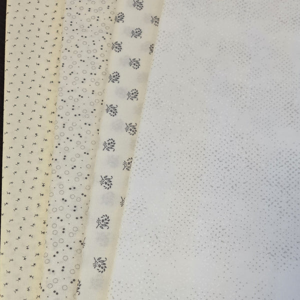 Matt's Mystery Bundles -  3.828 yards - Neutrals #6 - Assorted Remnants