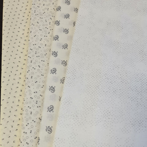 Matt's Mystery Bundles -  3.828 yards - Neutrals #6 - Assorted Remnants
