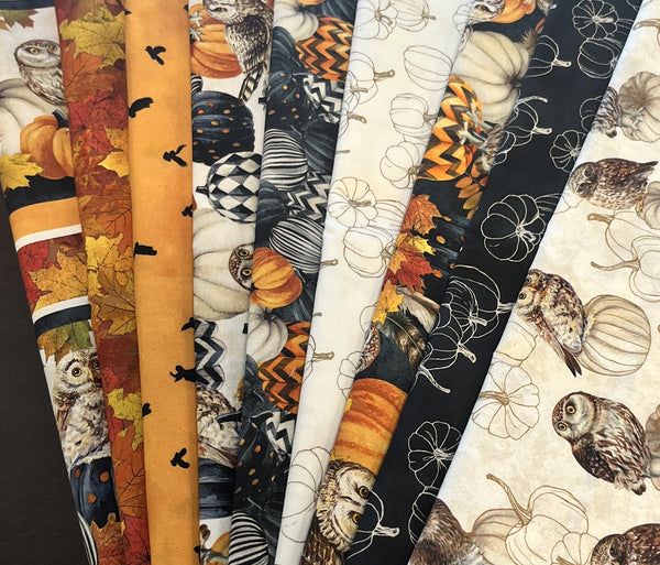 Matt's Mystery Bundles -  6.438 yards - Night Owl #2 - Assorted Remnants