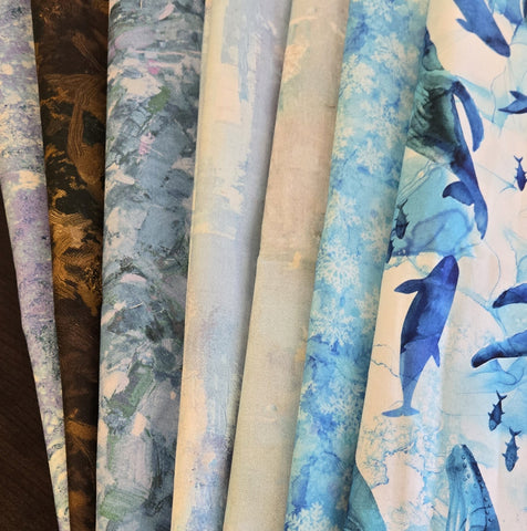 Matt's Mystery Bundles - 6.09 yards - Northcott #5- Assorted Remnants
