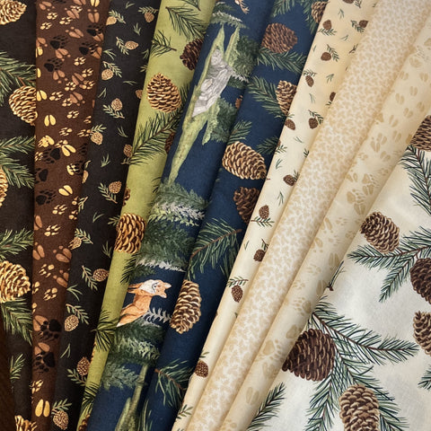 Matt's Mystery Bundles -  6.612 yards - Northwoods Lodge - Assorted Remnants