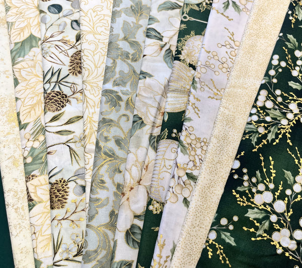 Matt's Mystery Bundles - 5.046 yards - Ornament Grove #2- Assorted Remnants