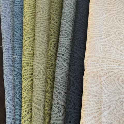 Matt's Mystery Bundles -  3.828 yards - Paisley #2 - Assorted Remnants