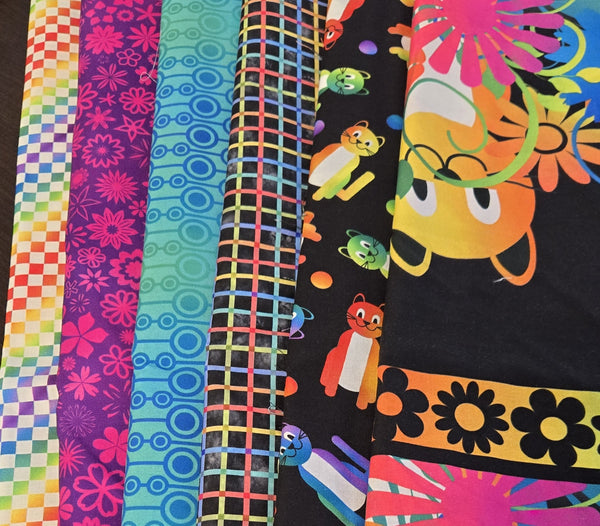 Matt's Mystery Bundles -  4.35 yards - Paws #2 - Assorted Remnants