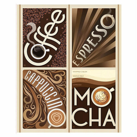 Riley Blake Coffee Time PD17136 Coffee 35" PANEL By The PANEL (Not Strictly By The Yard)