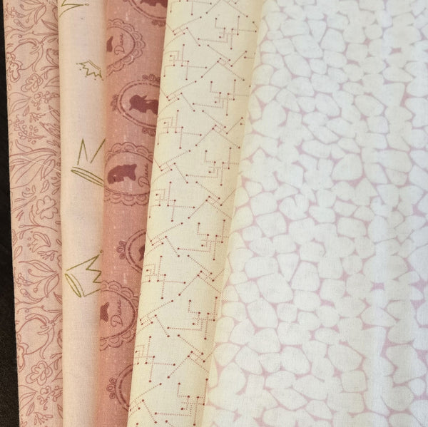 Matt's Mystery Bundles -  4.35 yards - Pink- Assorted Remnants