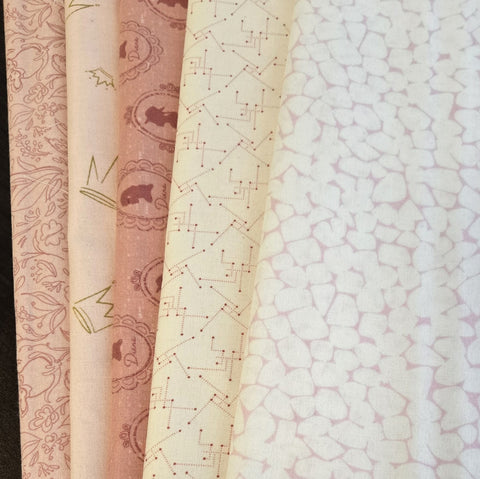 Matt's Mystery Bundles -  4.35 yards - Pink- Assorted Remnants