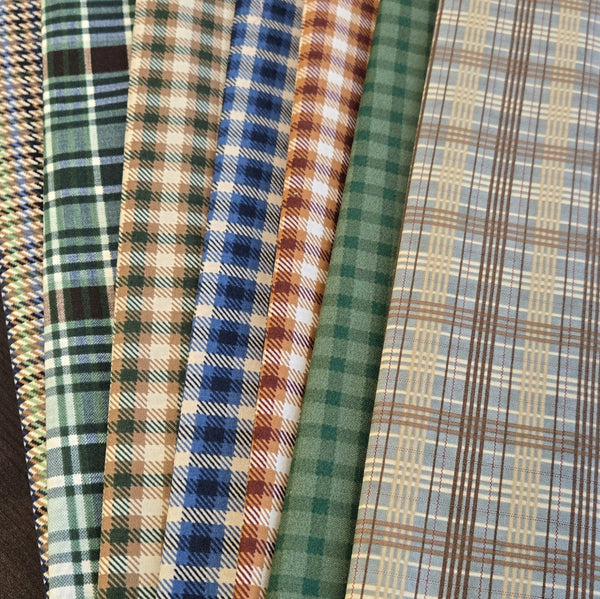 Matt's Mystery Bundles - 4.872 yards - Plaid - Assorted Remnants