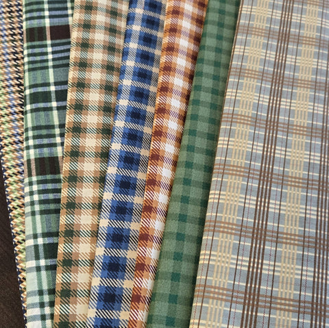 Matt's Mystery Bundles - 4.872 yards - Plaid - Assorted Remnants