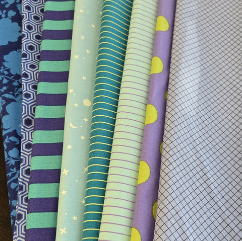 Matt's Mystery Bundles -  5.742 yards - Poppie Cotton #6 - Assorted Remnants