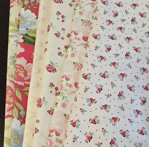 Matt's Mystery Bundles -  4.872 yards - Poppie Cotton #20 - Assorted Remnants