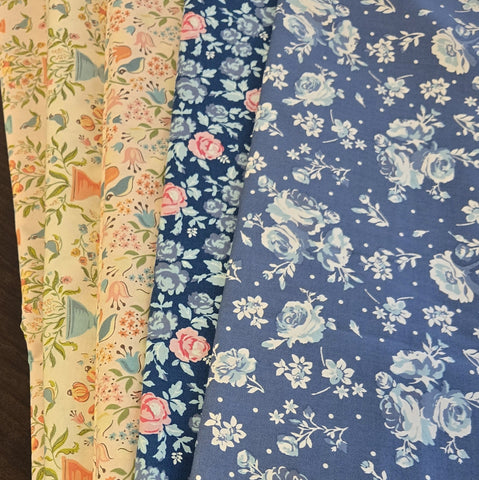 Matt's Mystery Bundles - 6.264 yards - Poppie Cotton #40 - Assorted Remnants