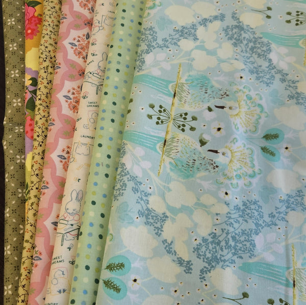 Matt's Mystery Bundles -  5.394 yards - Poppy Cotton #8  - Assorted Remnants