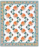 Posy Pops 70 x 85" Fully Finished Sample Quilt - Curio