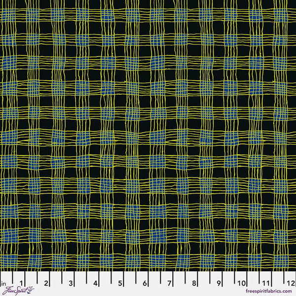 Free Spirit Kaffe Fassett Collective PWBM089 Black Gingham By The Yard