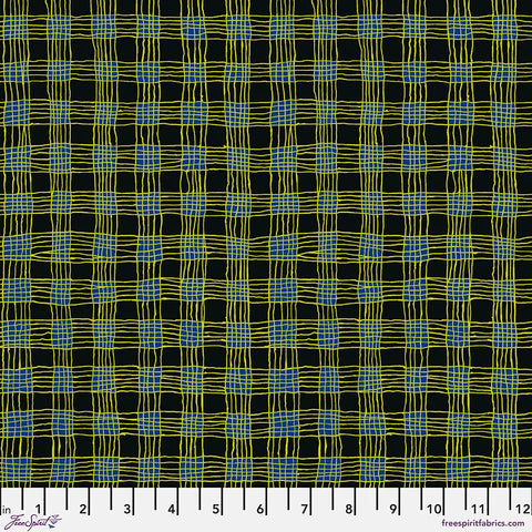 Free Spirit Kaffe Fassett Collective PWBM089 Black Gingham By The Yard