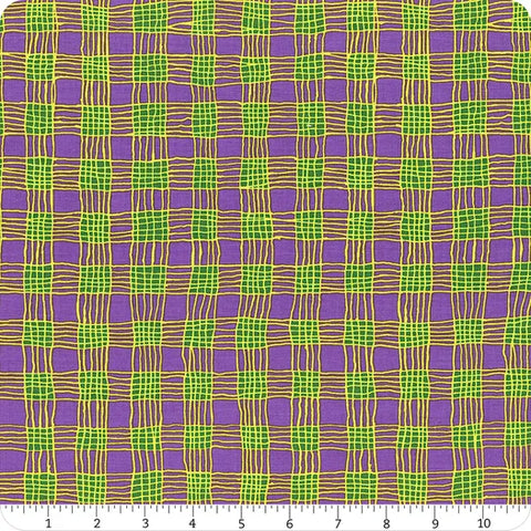 Free Spirit Kaffe Fassett Collective PWBM089 Purple Gingham By The Yard