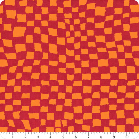Free Spirit Kaffe Fassett Collective PWBM095 Red Gameboard By The Yard